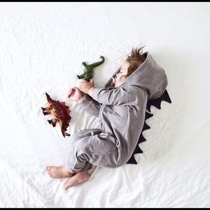 Greenberry Kids Dinosaur Jumpsuit